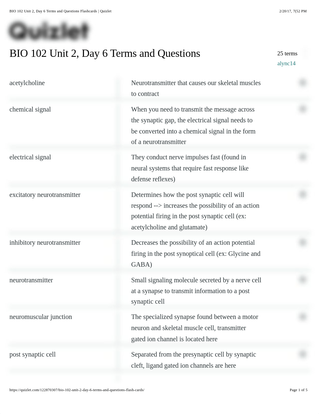 BIO 102 Unit 2, Day 6 Terms and Questions Flashcards | Quizlet_dwbqhvfqooj_page1