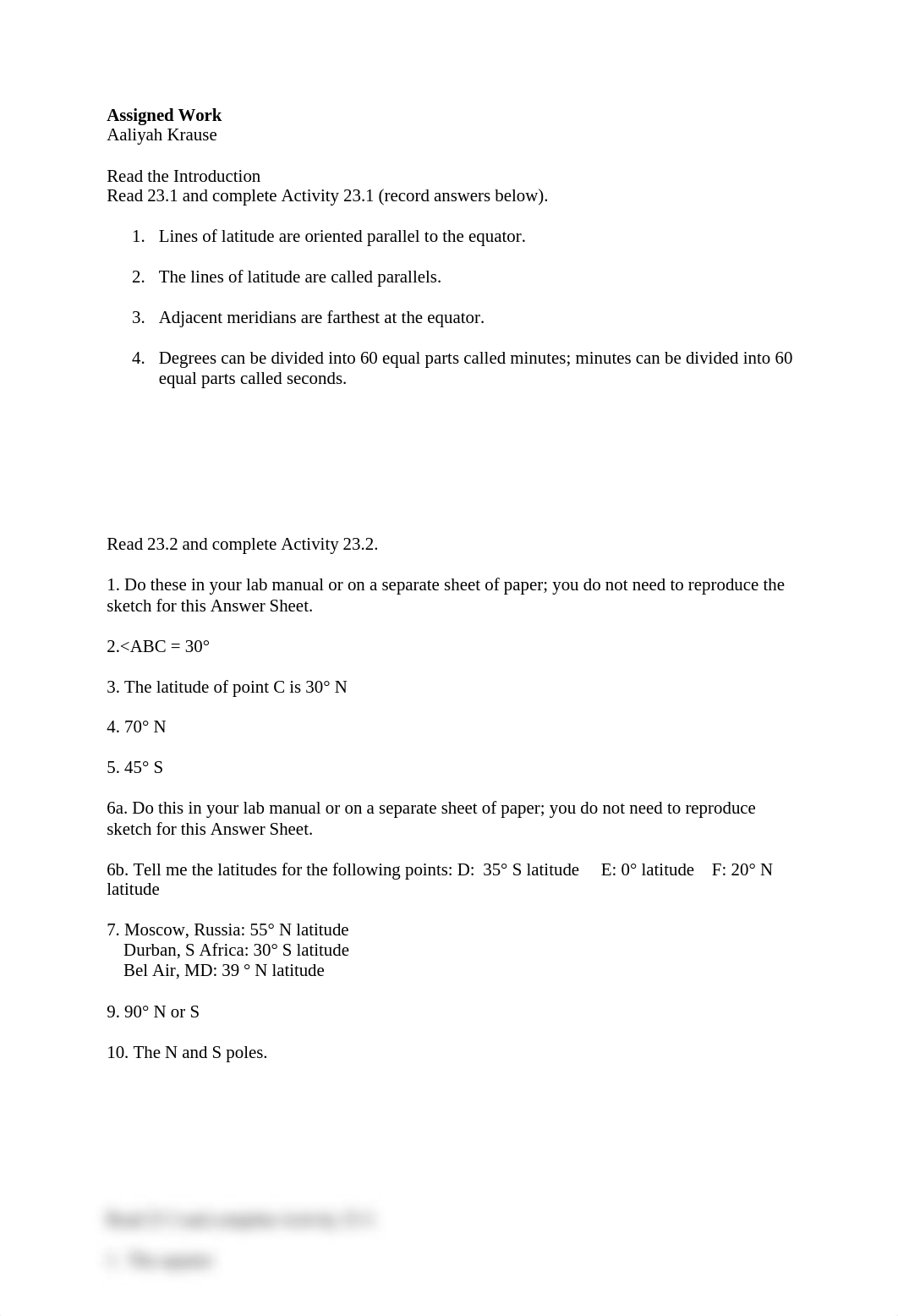 Exercise 23 Answer Sheet 9th ed.asd.docx_dwbsb10ttce_page1