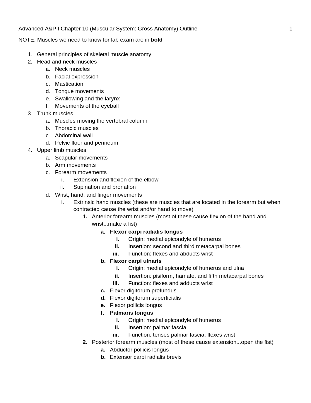 Advanced A_P I Chapter 10 (Muscular System_ Gross Anatomy) Outline.docx_dwbw6xopjxv_page1