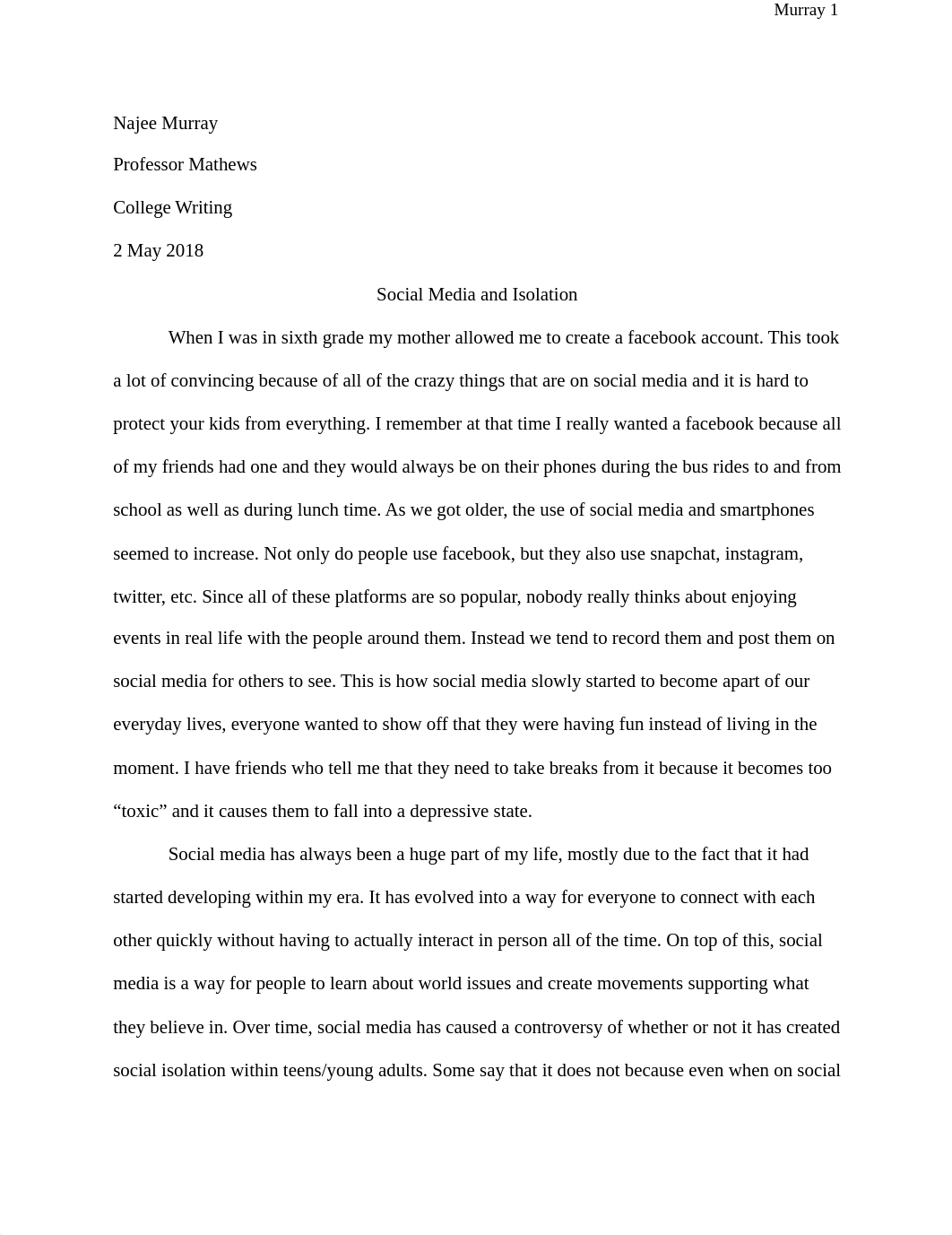 Social Media Essay.docx_dwcee6kd68g_page1