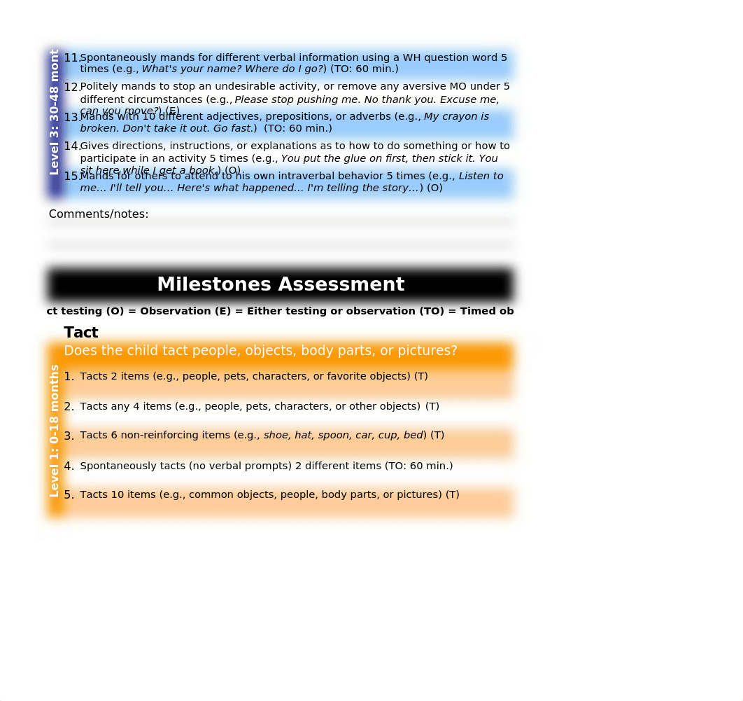 VB-MAPP  Milestones Assessment  (Excel).xlsx_dwcf7h58soh_page2