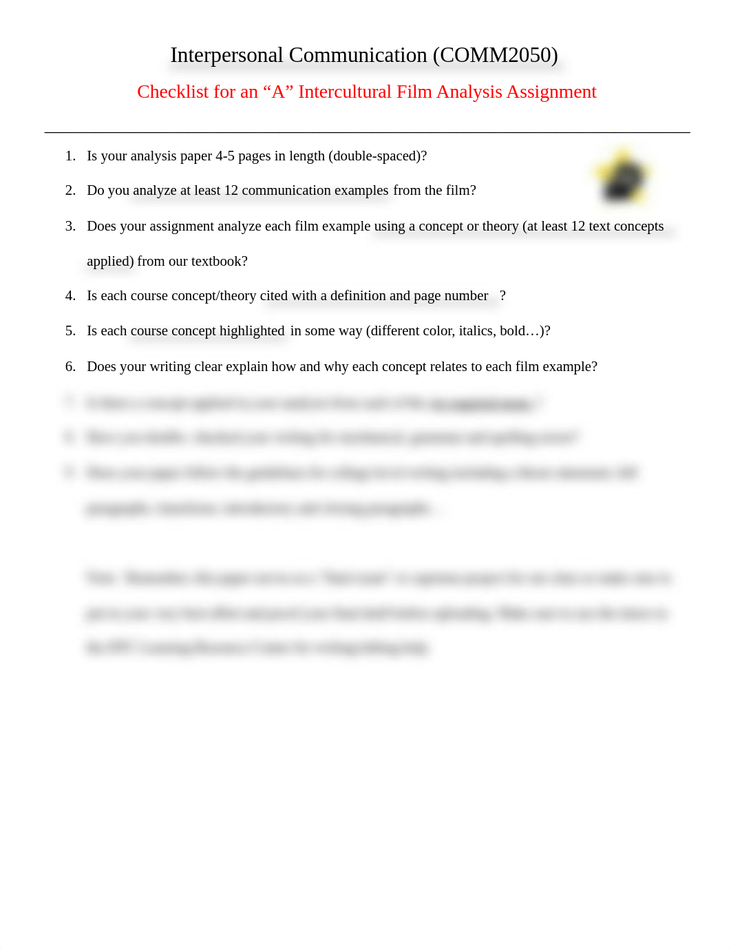 Checklist for Intercultural Film Analysis Assignment Jan 2020 (1).docx_dwcfjwnuajo_page1