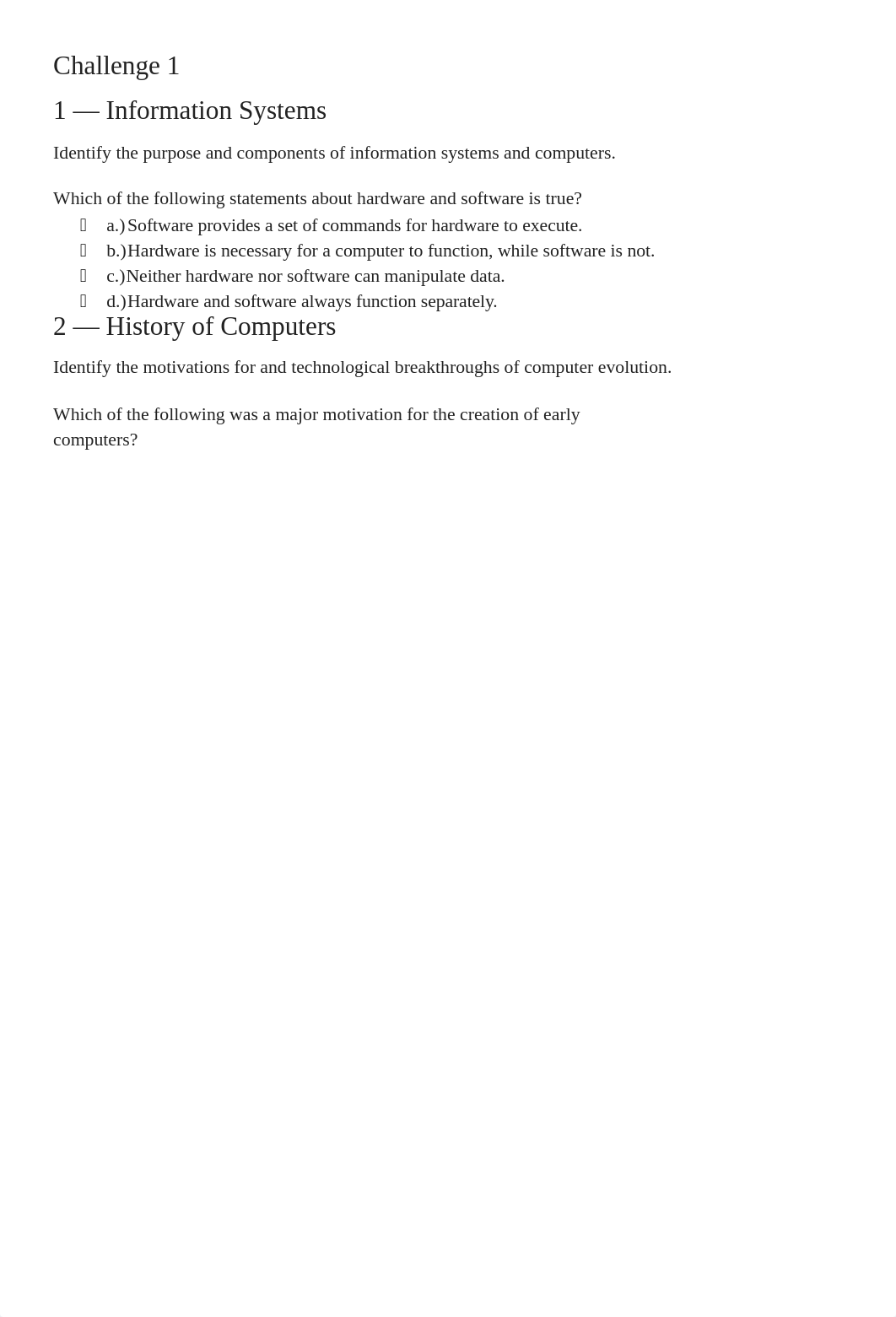 Sophia IT 200 Unit 1 Challenges.docx_dwclpfj8841_page1