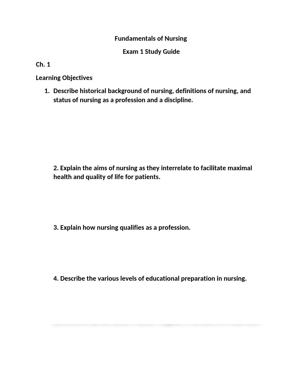 Fundamentals Exam 1 study guide (1).docx_dwcn82njefo_page1