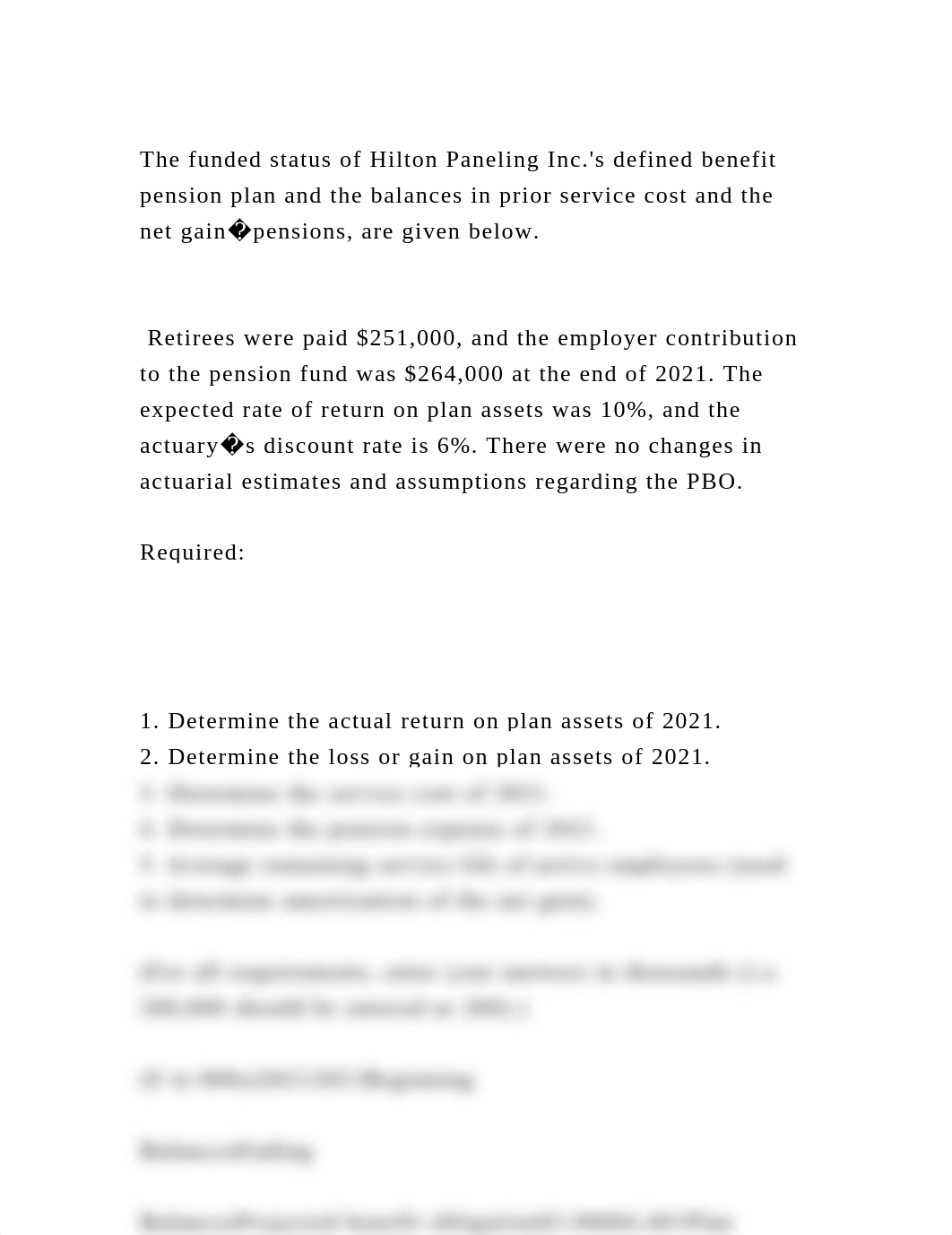 The funded status of Hilton Paneling Inc.s defined benefit pension .docx_dwcnm3wbg0g_page2