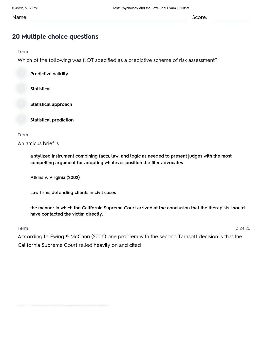 Test_ Psychology and the Law Final Exam _ Quizlet.pdf_dwco8d9rixd_page1