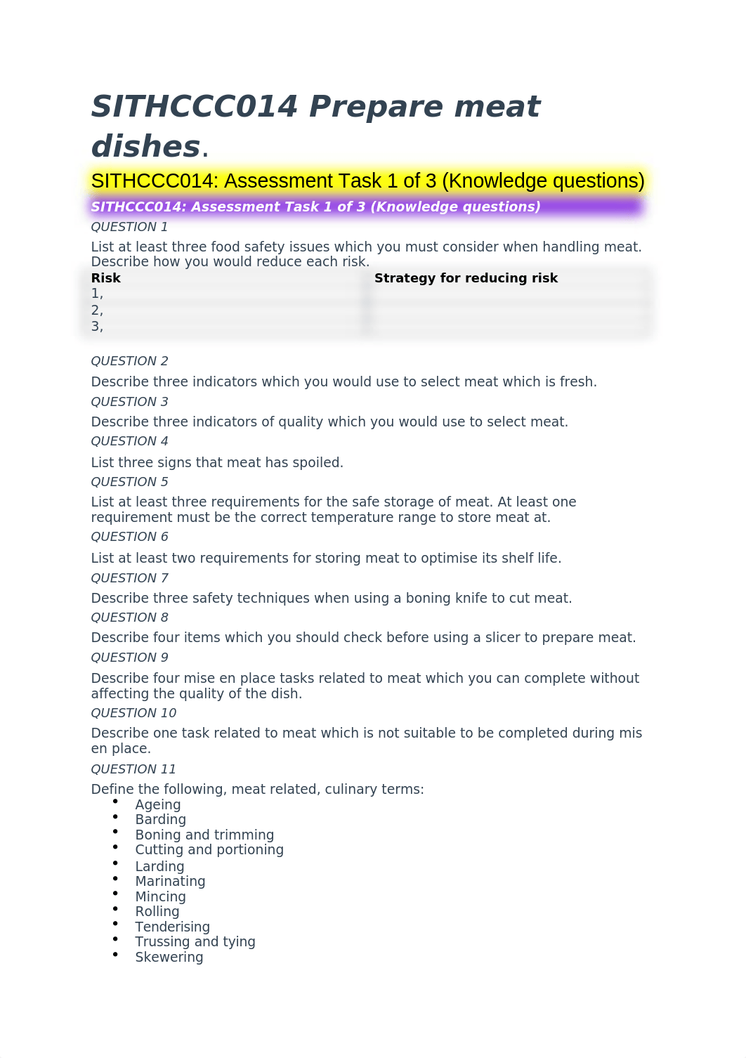 SITHCCC014 Prepare meat dishes FULL ASSESSMENT (AutoRecovered).docx_dwd44e5g8ux_page1