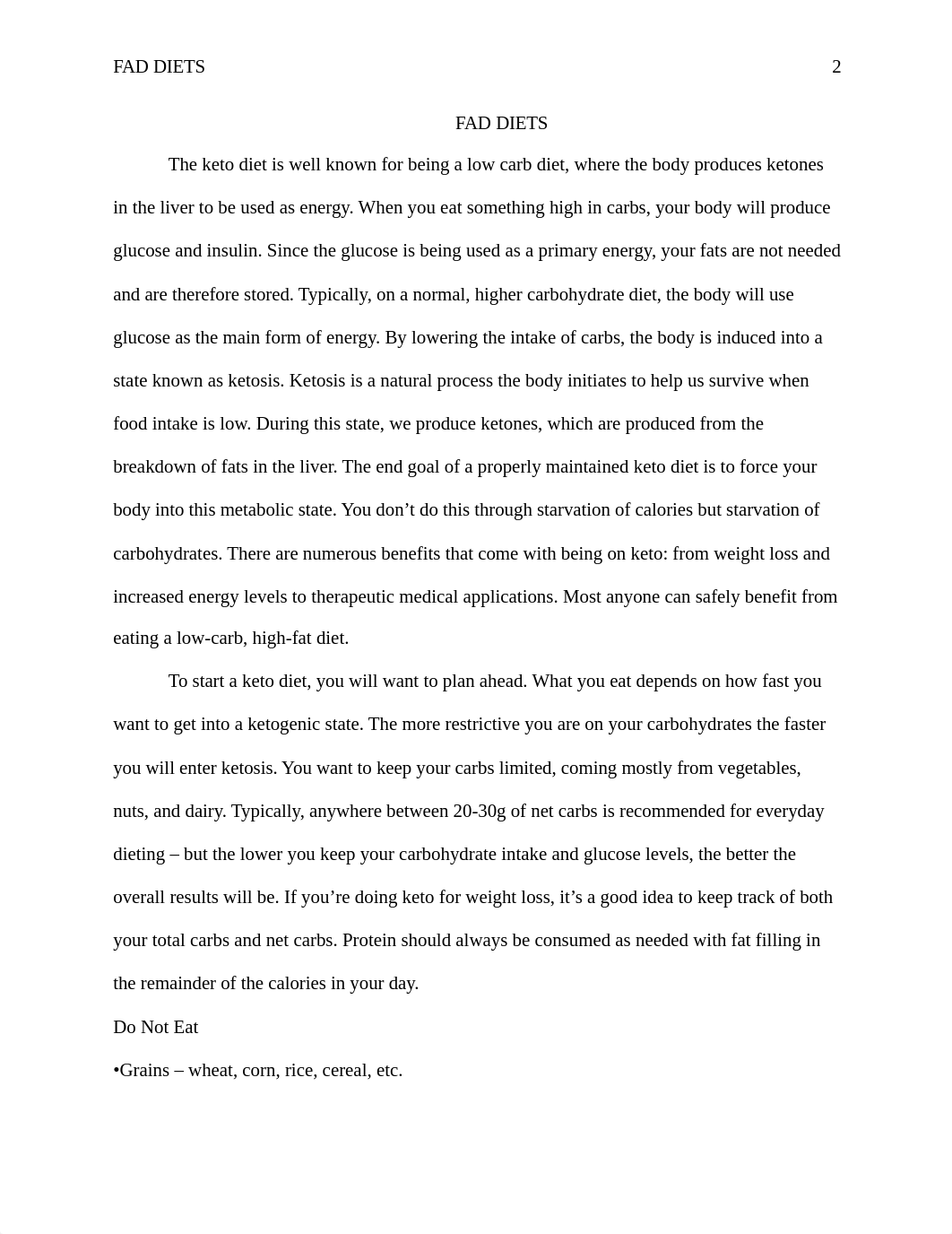 Fad Diets J.Hulsey.docx_dwd5velp438_page2