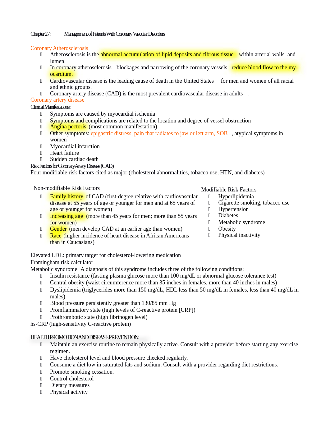 Chapter 27  Management of Patients With Coronary Vascular Disorders.docx_dwd80t3lraz_page1