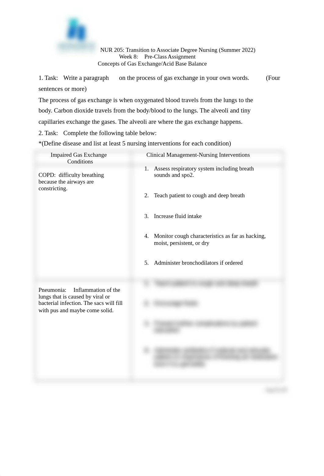 NUR 205-Week 8 Pre-Class Assignments SU22.docx_dwdfcgejurk_page1