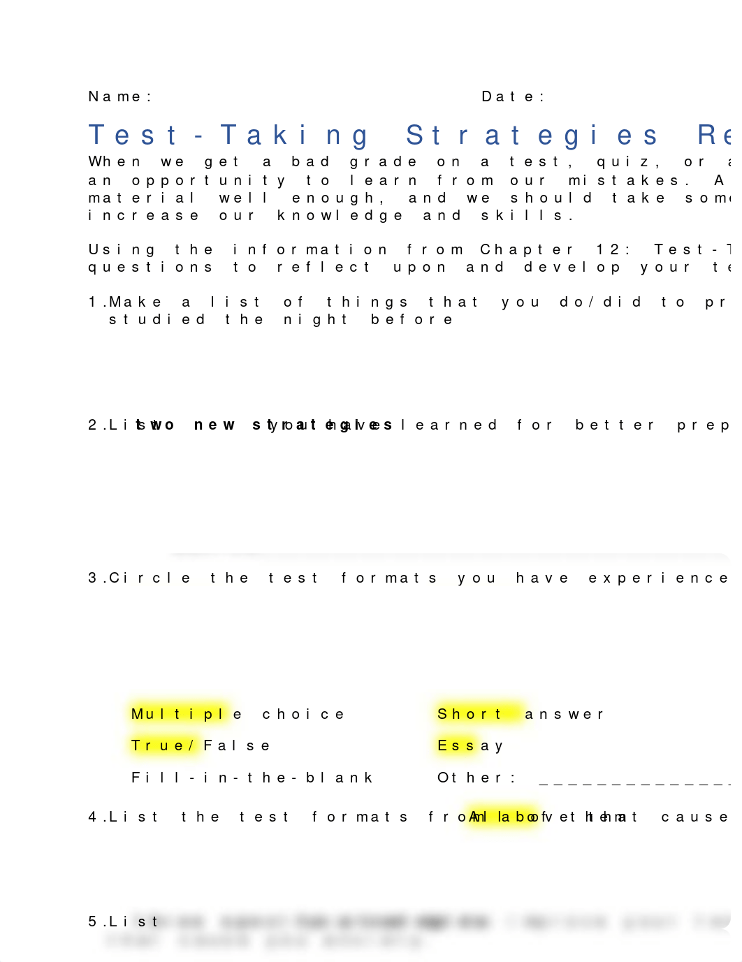 Test-Taking Strategies Reflection Assignment(3).docx_dwdogirv4fr_page1