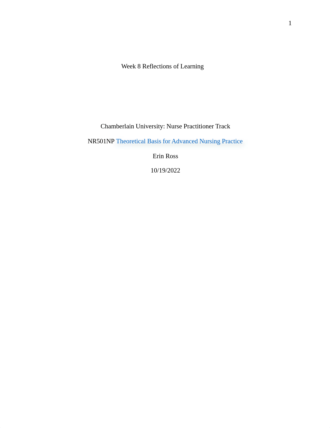 NR501NP Week 8 Reflections .docx_dwdpup669sx_page1