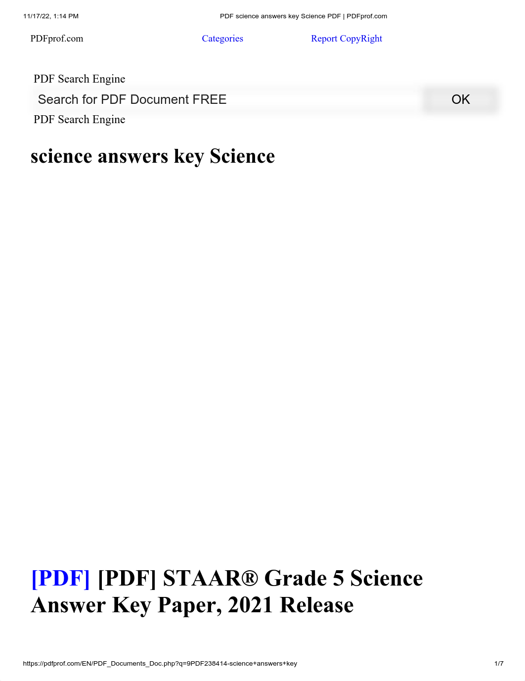 PDF science answers key Science PDF _ PDFprof.com.pdf_dwdxxokinuz_page1