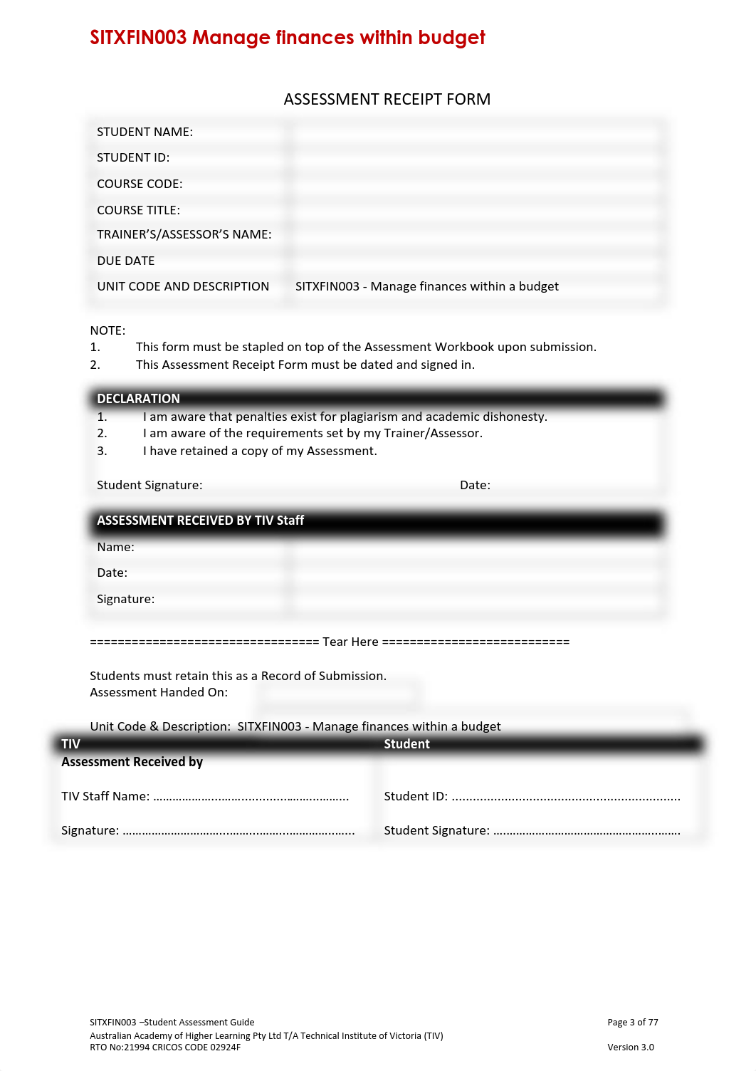 2.0_SITXFIN003 Manage fin within a budget Student Assessment Guide (2).pdf_dwdz2nhjawu_page3