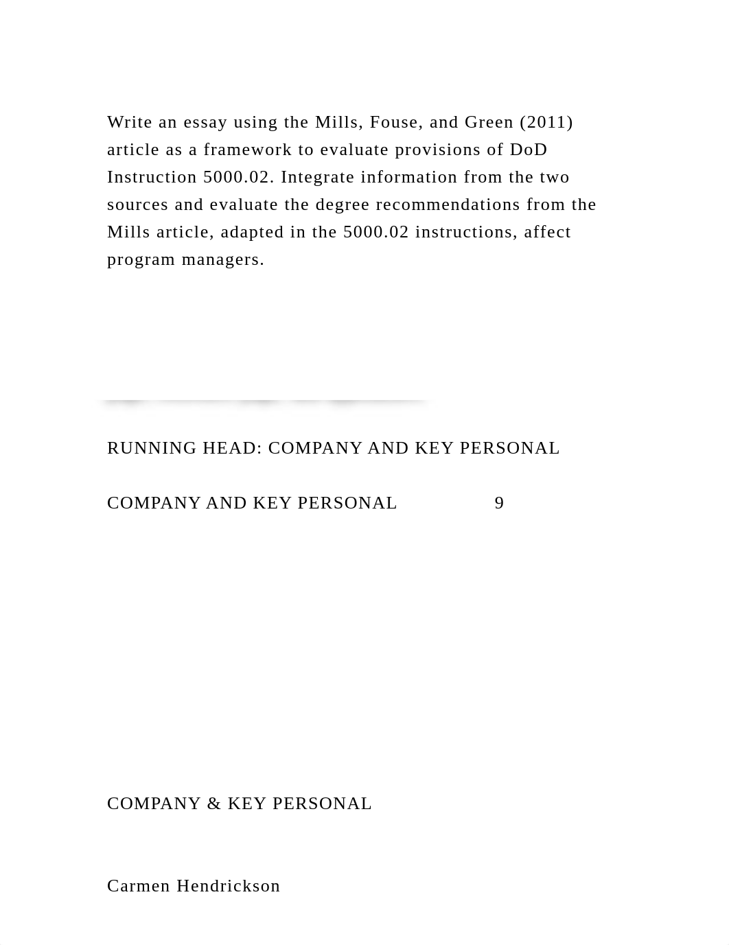 Write an essay using the Mills, Fouse, and Green (2011) article as a.docx_dweda3cuemo_page2