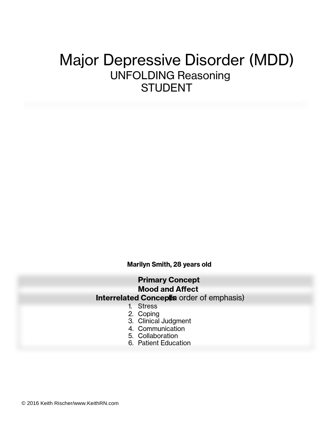 STUDENT-Major Depressive Disorder-UNFOLDING Reasoning-4 DONE!.pdf_dwee68f7yh3_page1