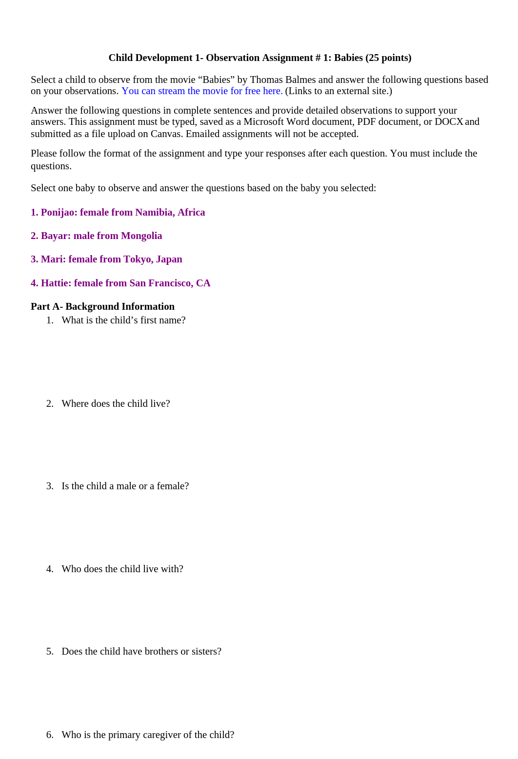 Format for Observation Assignment 1  Babies (1).docx_dweok3xflhq_page1