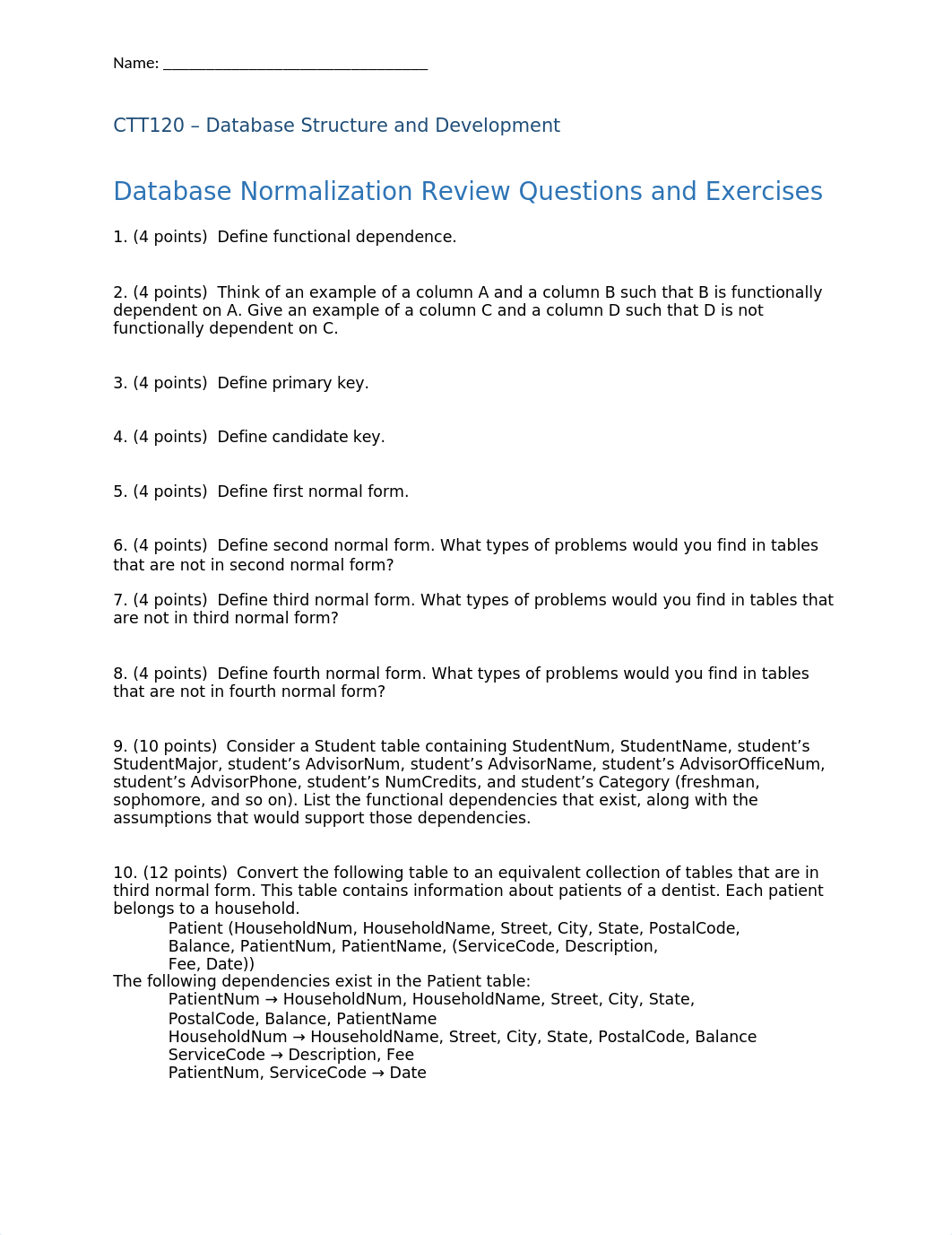 Database Normalization Review Questions and Exercises.docx_dwexzui26gm_page1