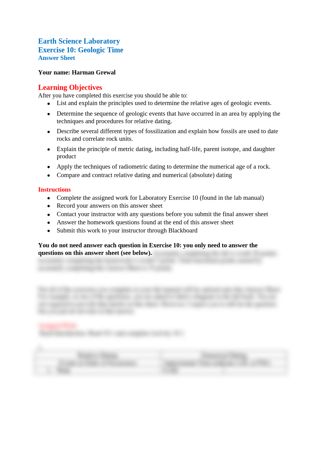 Exercise 10 Geologic Time  Answer Sheet 9th edition (1).doc_dwf9cz2k403_page1