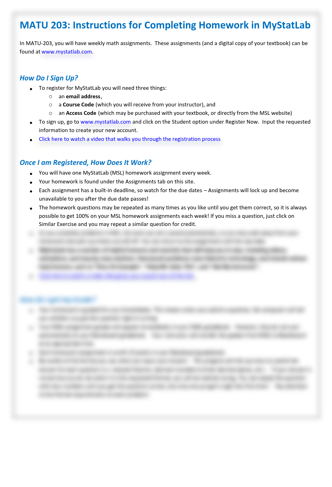 MATU-203 Instructions for MyStatLab Homework and Final Exam.pdf_dwfaccgou86_page1