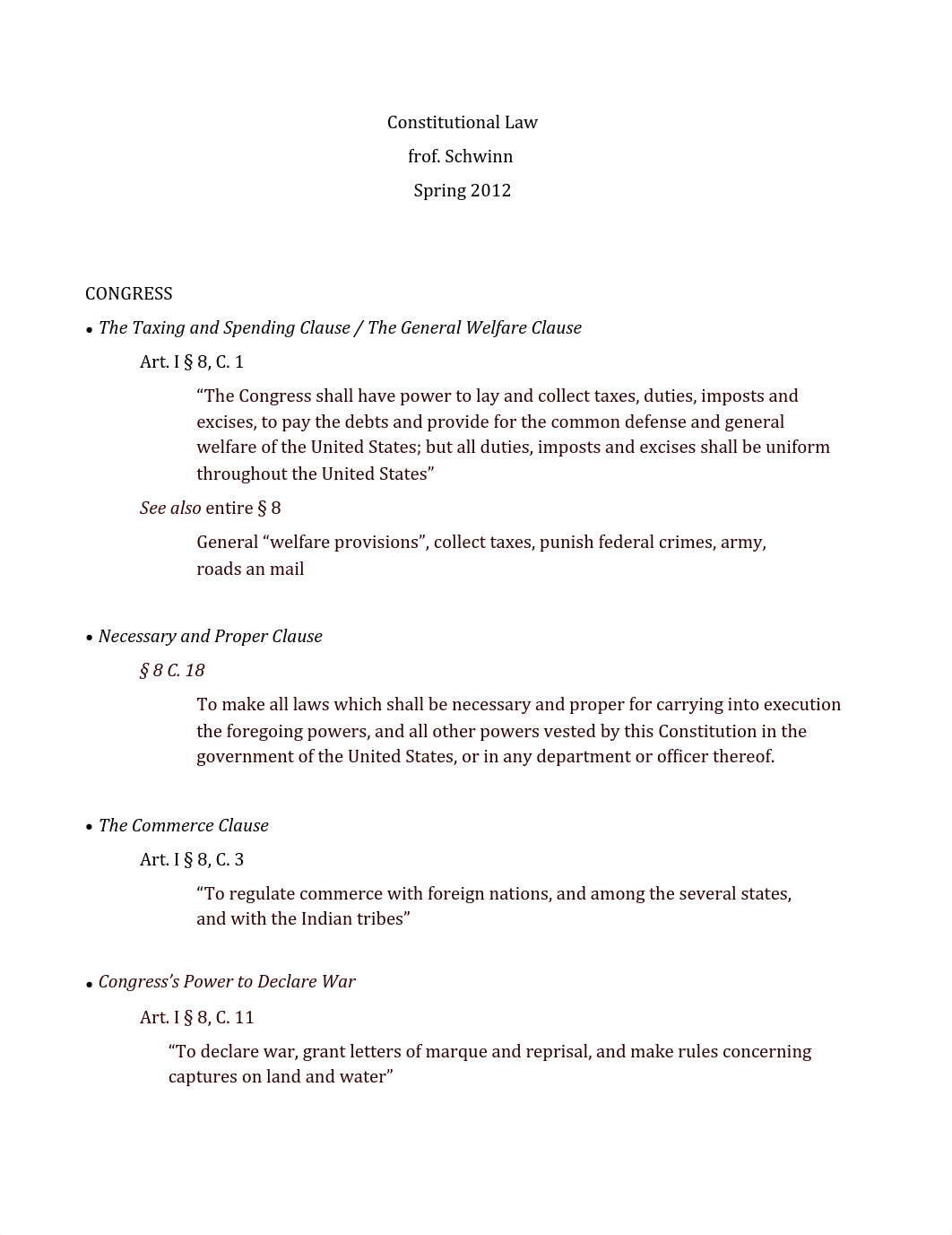 Constutional Law 1 Prof. Schwinn (Spring 2012)_dwfdoggt1y3_page1