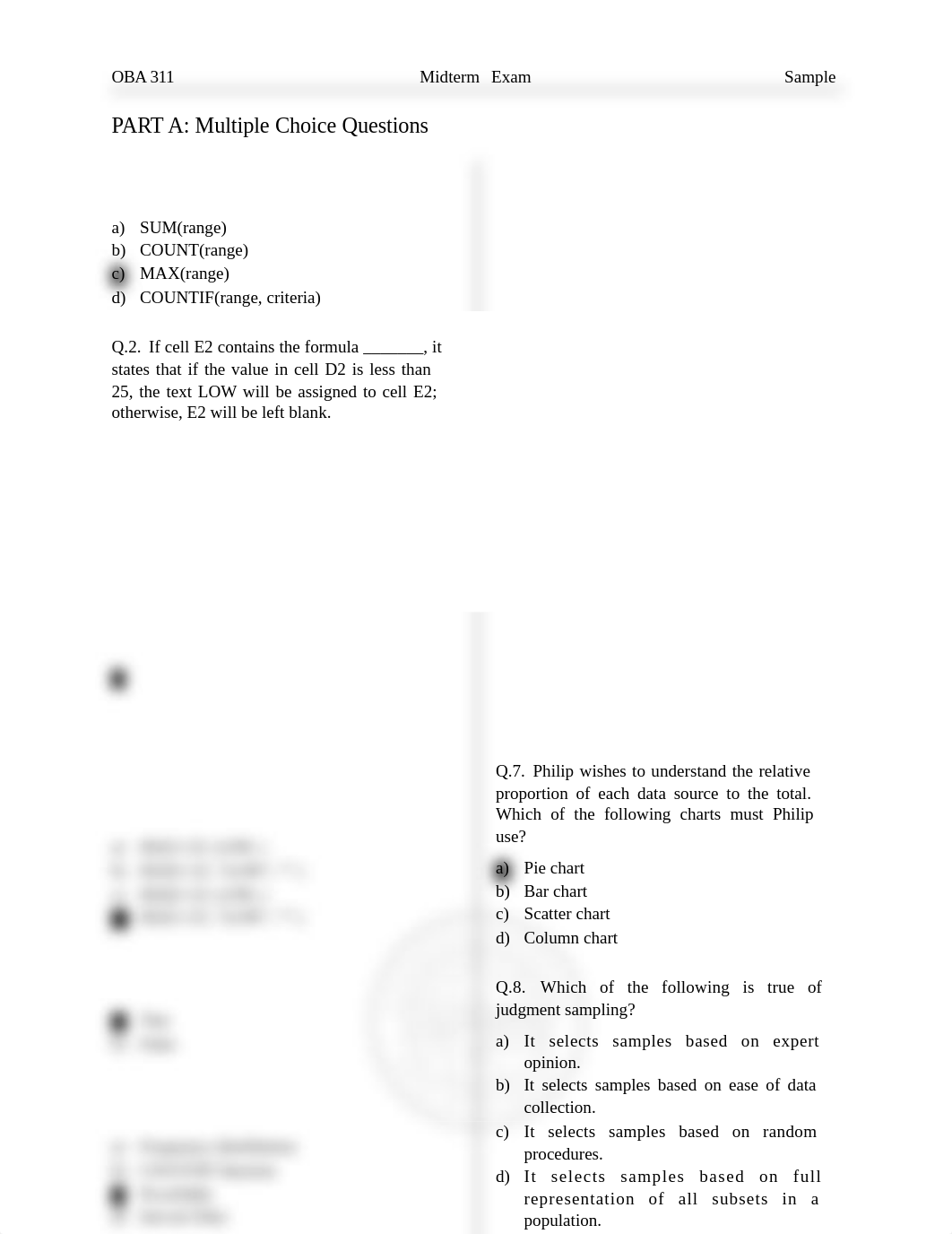 Biz Analytics Sample Midterm Exam.pdf_dwffn8yb77h_page2