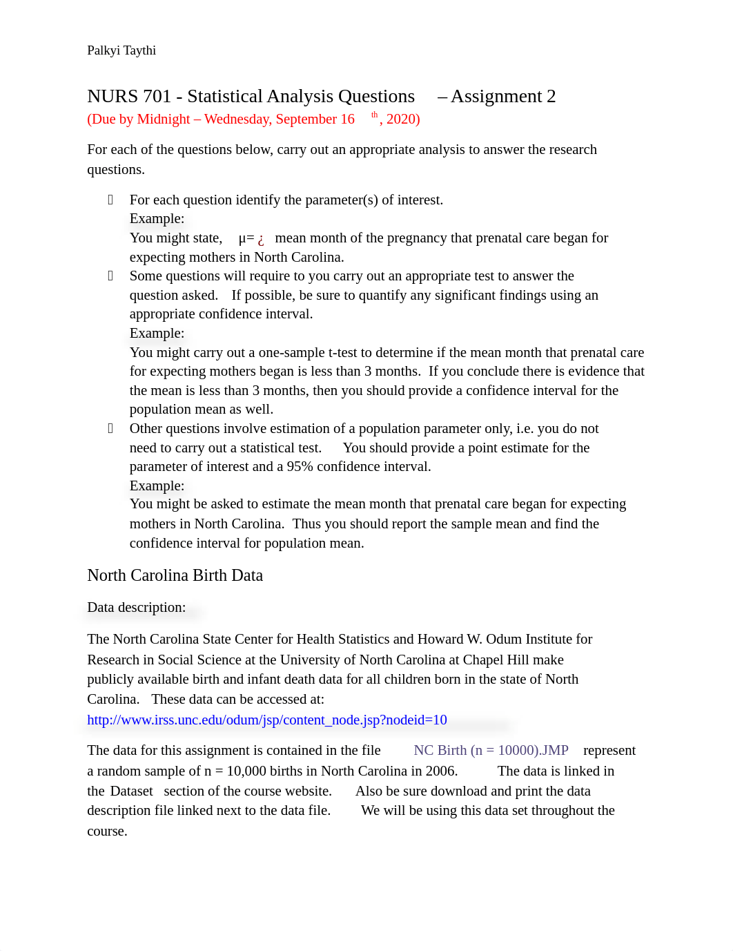 Statistical Analysis - Assign 2 .docx_dwfgvday4m4_page1