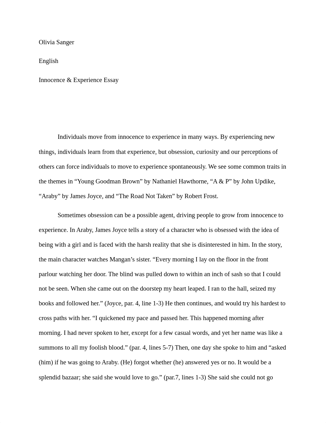 Innocence and experience essay.docx_dwfiiav0u7s_page1