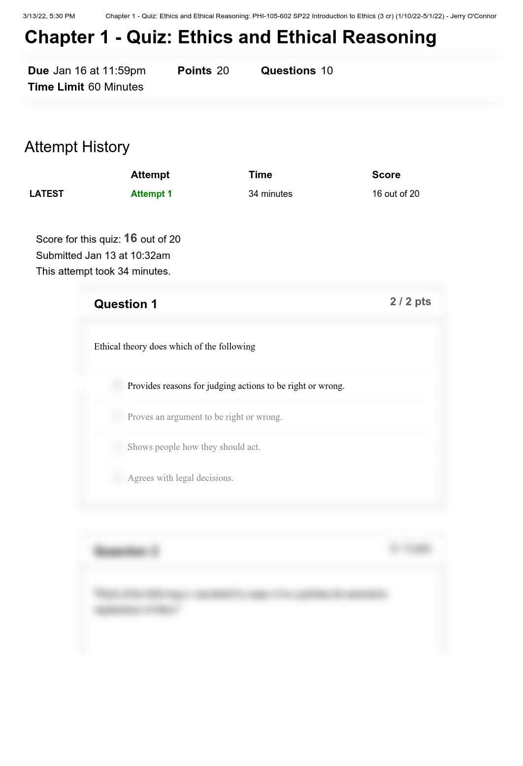 Chapter 1 edit- Quiz_ Ethics and Ethical Reasoning_ PHI-105-602 SP22 Introduction to Ethics.pdf_dwfqidmblzq_page1