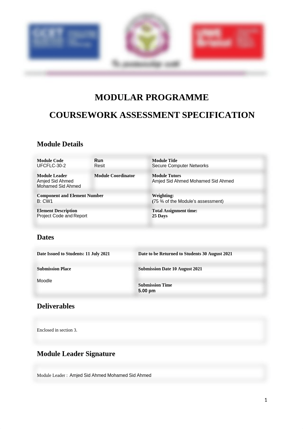 UFCFLC-30-2- Secure Computer Networks - Assessment Specification - Com-B-Resit (1)_5e782c29a96aacc60_dwfs7x277hn_page1