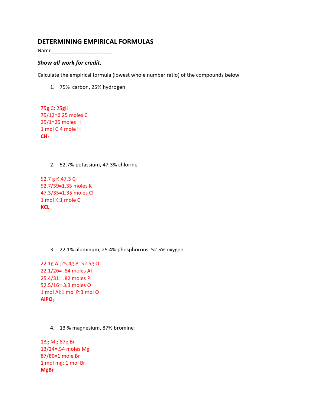 Empirical & Molecular Formula Worksheet.pdf_dwghxe303ie_page1