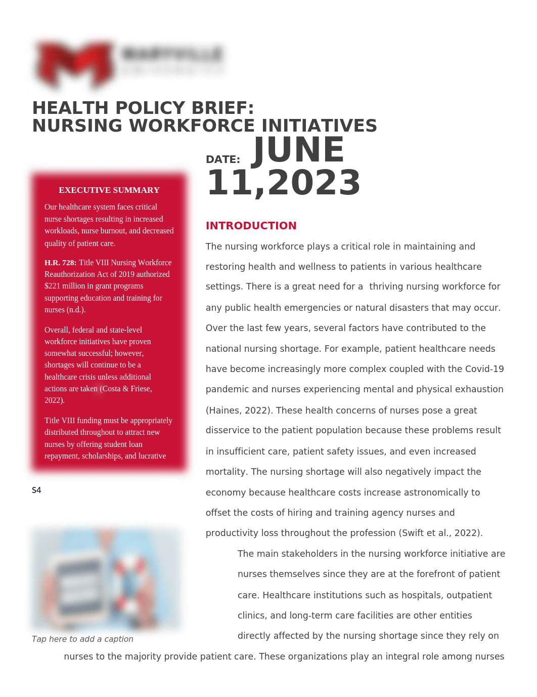 Assignment 5.1 Healthcare Policy Brief.docx_dwgk2hal2pu_page1