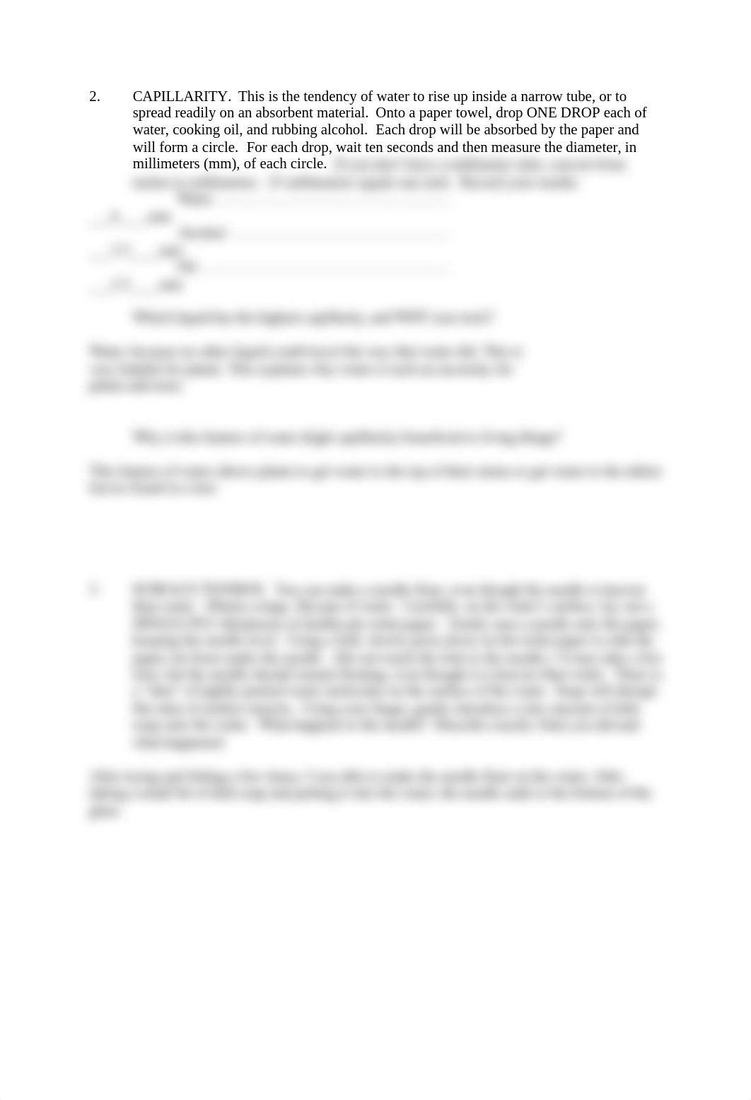 BIO 101 Properties of Water Lab Logan Hudson.docx_dwgycccr0vh_page2