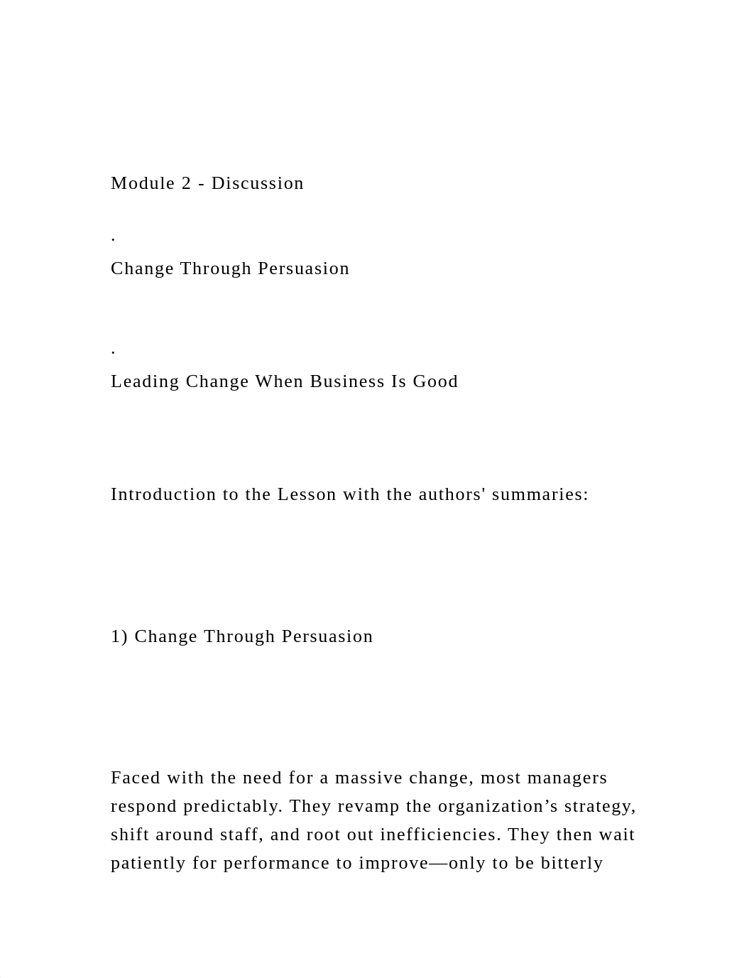 Module 2 - Discussion· Change Through Persuasion· .docx_dwgyt7zq547_page2