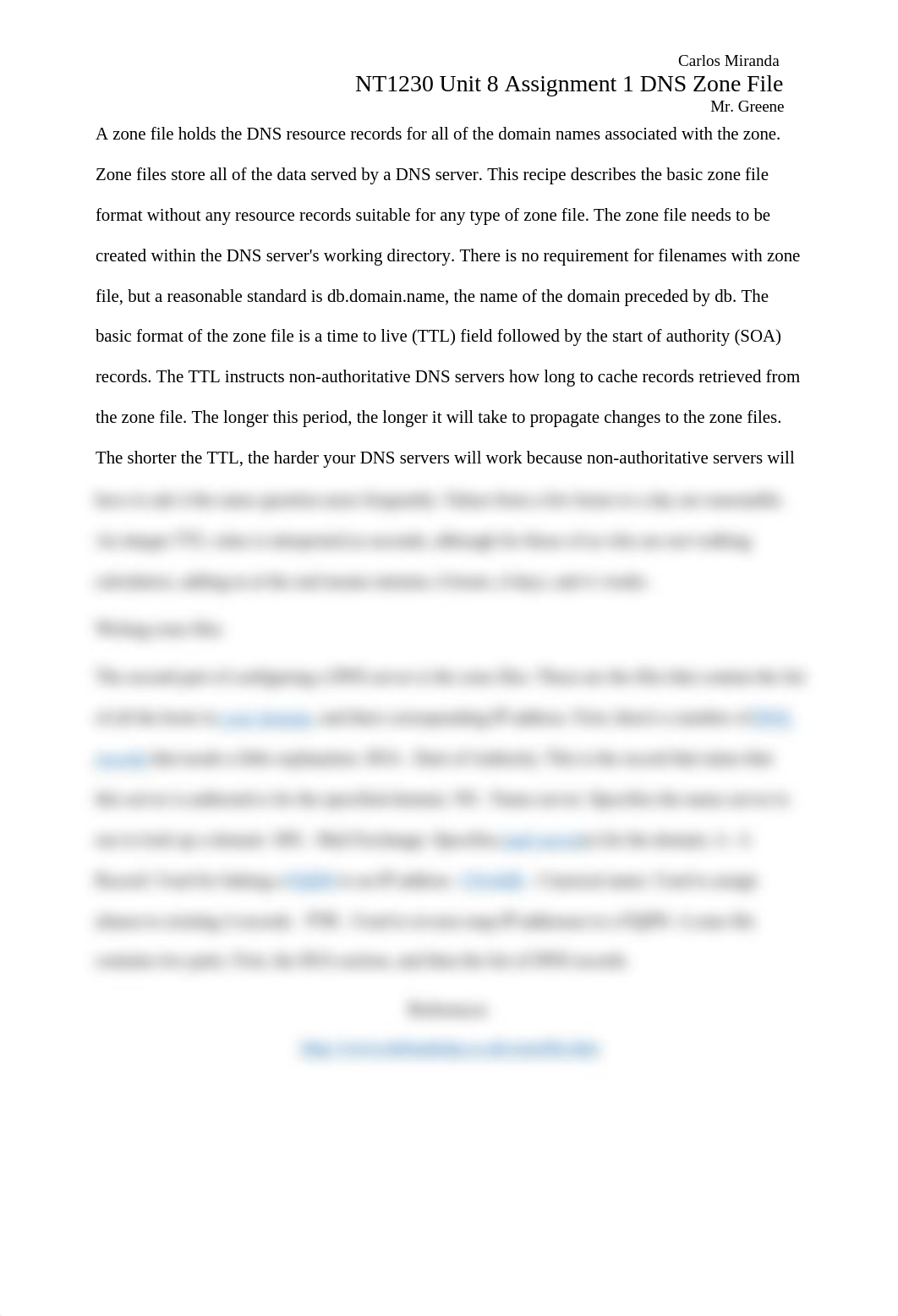 Unit 8 Assignment 1 DNS Zone Files_dwh2g9j02bi_page1