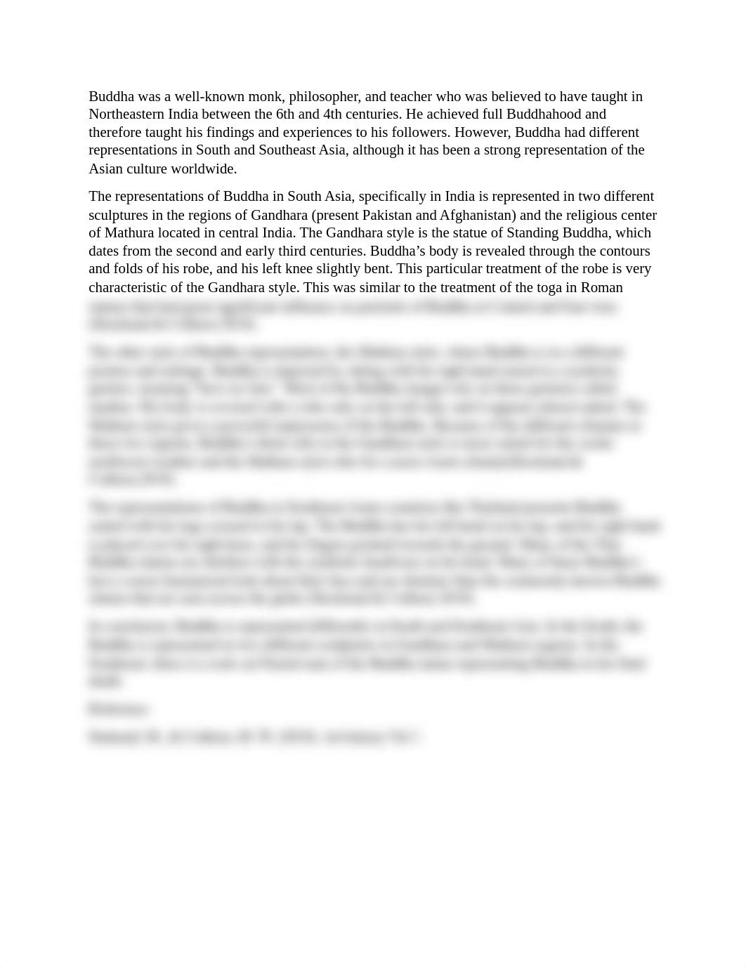 GED 240 3 How do representations of Buddha differ throughout South and Southeast Asia.docx_dwh8t61vwq2_page1