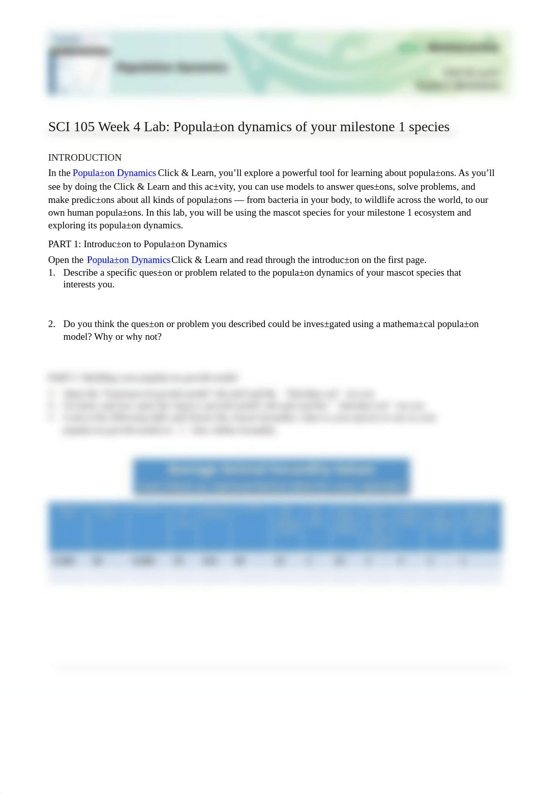 Week 4 Lab_ Population Dynamics_SCI 105.pdf_dwhc5pju84x_page1