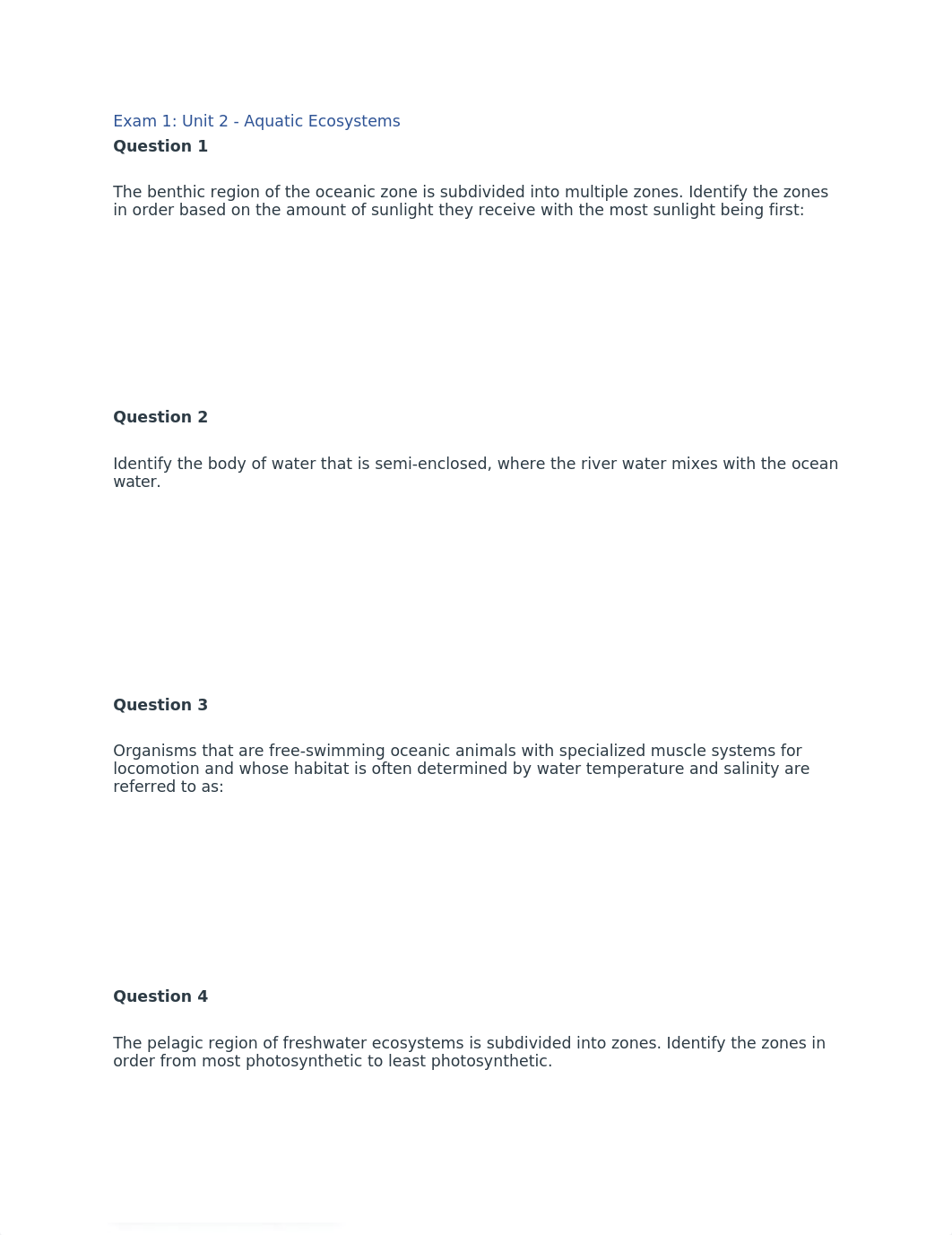 Biol II Lab Exam 1 - Unit 2 Aquatic Ecosystems.docx_dwhggnwrt1a_page1