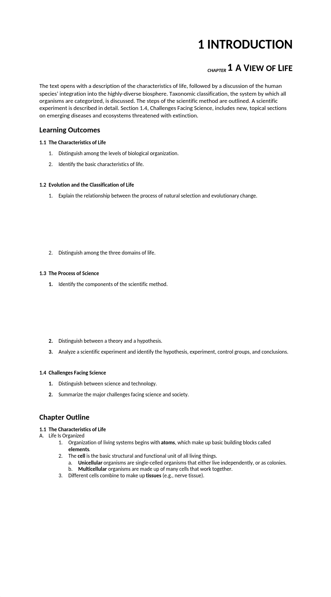 Chapter 1 Outline Mader Biol 1110.docx_dwhzp1vpnzu_page1