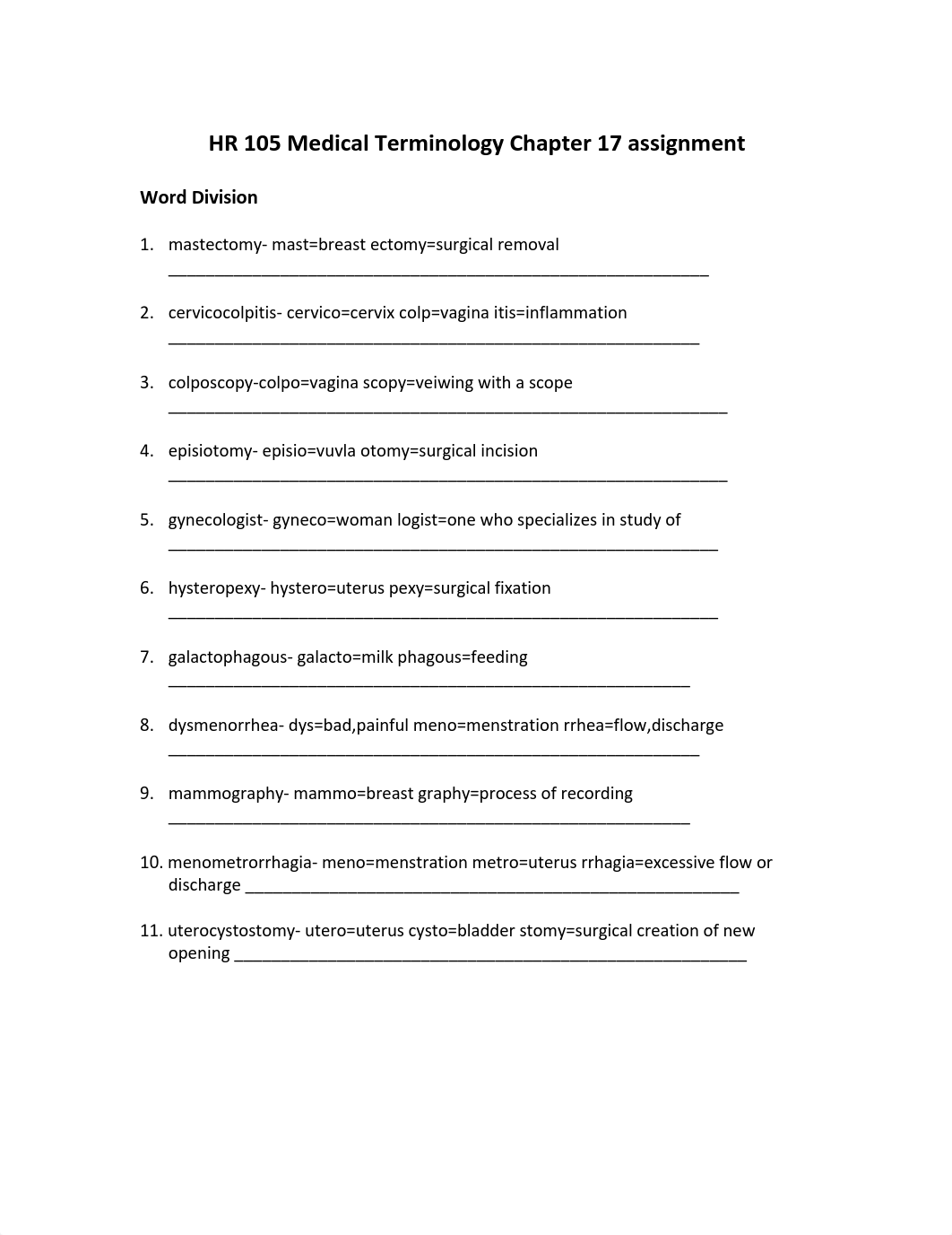 Medical Terminology Chapter 17 Assignment.pdf_dwhzxc1si5b_page1