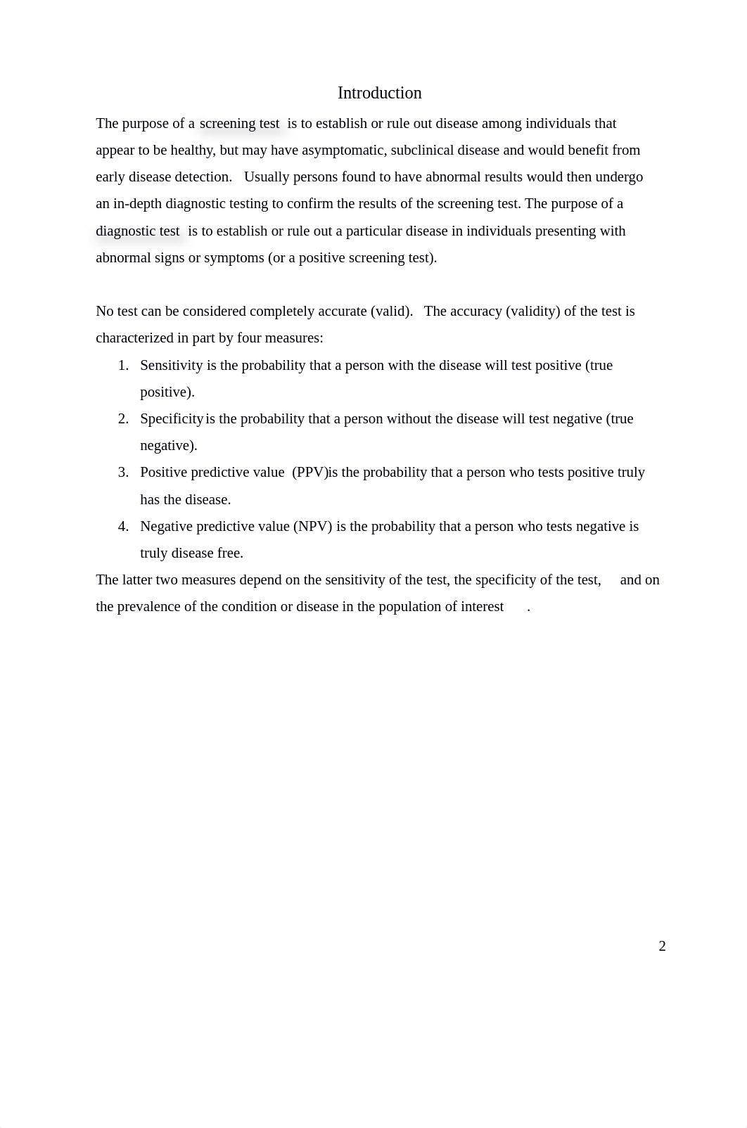 Lab 9 - Validity and Reliability of Diagnostic and Screening Tests.docx_dwibzsawrbz_page2