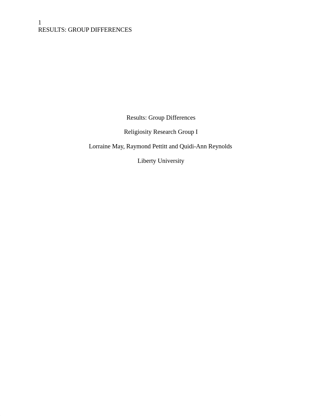 EDCO 745 WEEK 3 RESULTS_ INDEPENDENT T TEST AND ANOVA GROUP DIFFERENCES.docx_dwim64d21fp_page1