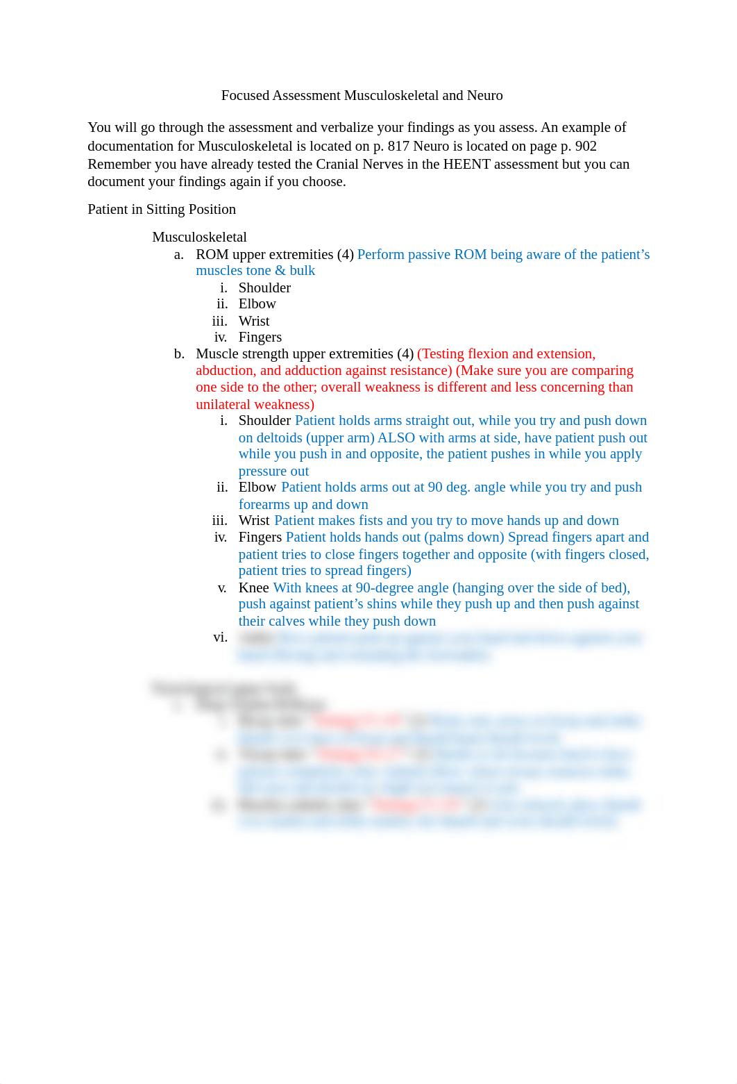 Focused Assessment Musculoskeletal and Neuro notes.docx_dwimpsofyrv_page1