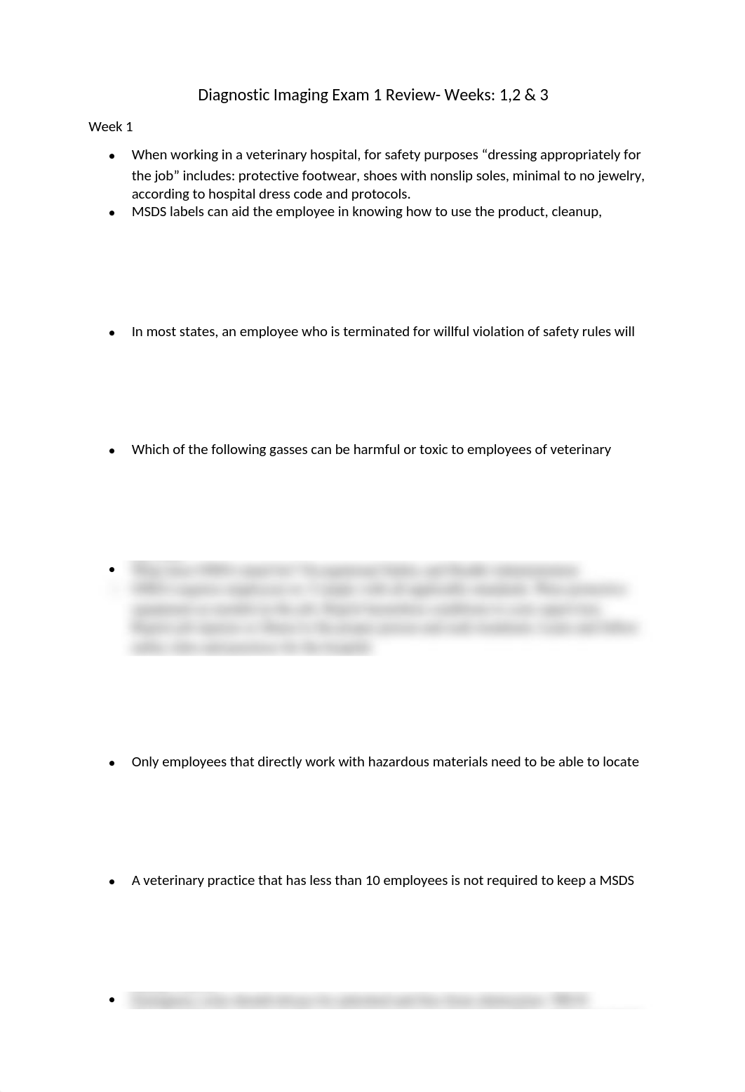 Radiography Exam 1 Reveiw.docx_dwj0dojqifd_page1