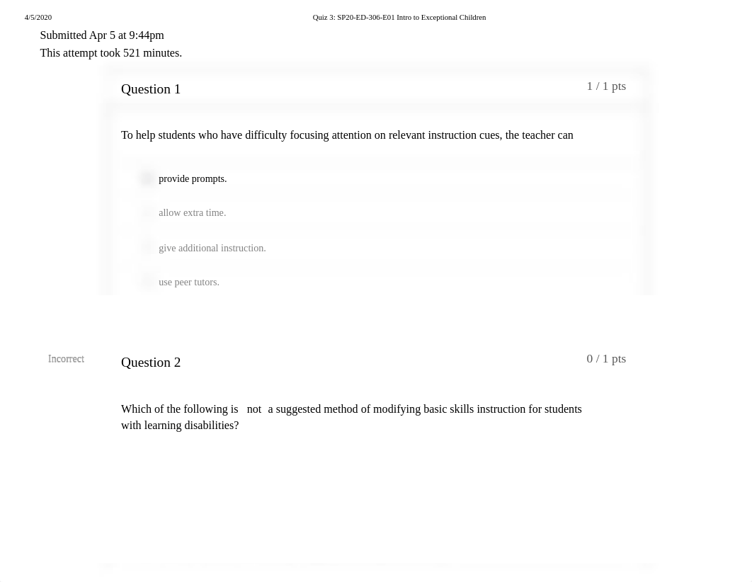Quiz 3_ SP20-ED-306-E01 Intro to Exceptional Children.pdf_dwjc6510p94_page2