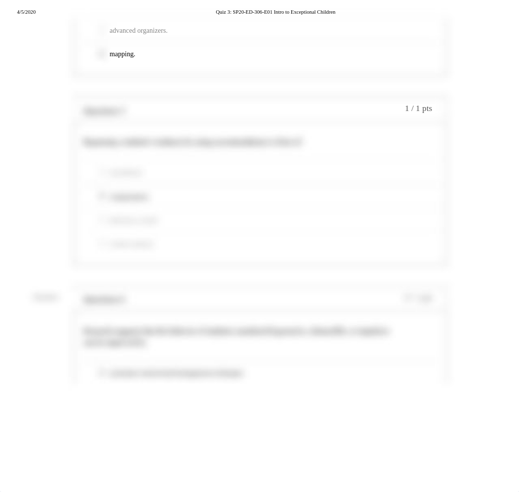 Quiz 3_ SP20-ED-306-E01 Intro to Exceptional Children.pdf_dwjc6510p94_page4