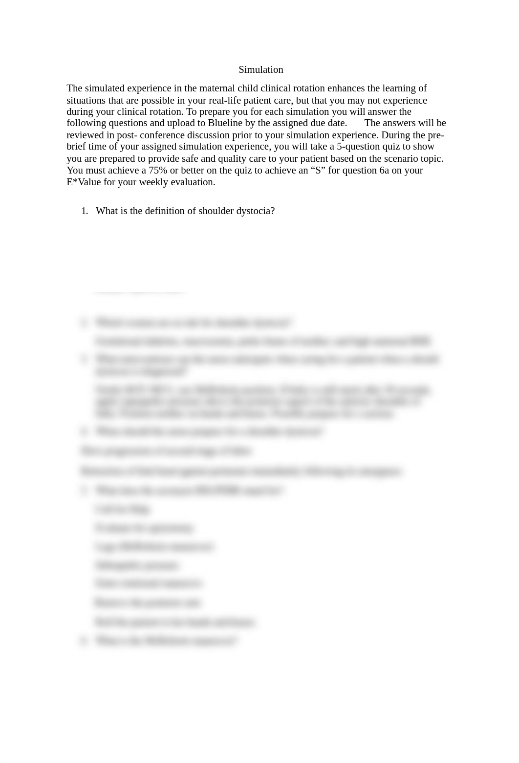 NUR244_Ellsworth_ SIM Shoulder Dystocia & PPH questions.docx_dwje02dp3mn_page1