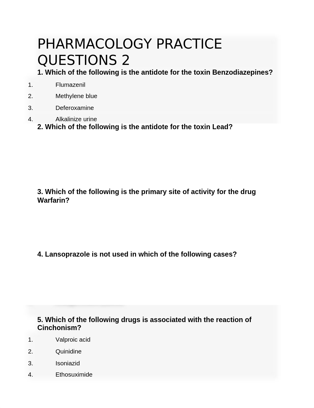 PHARMACOLOGY PRACTICE QUESTIONS 2.docx_dwje8dwqg9v_page1