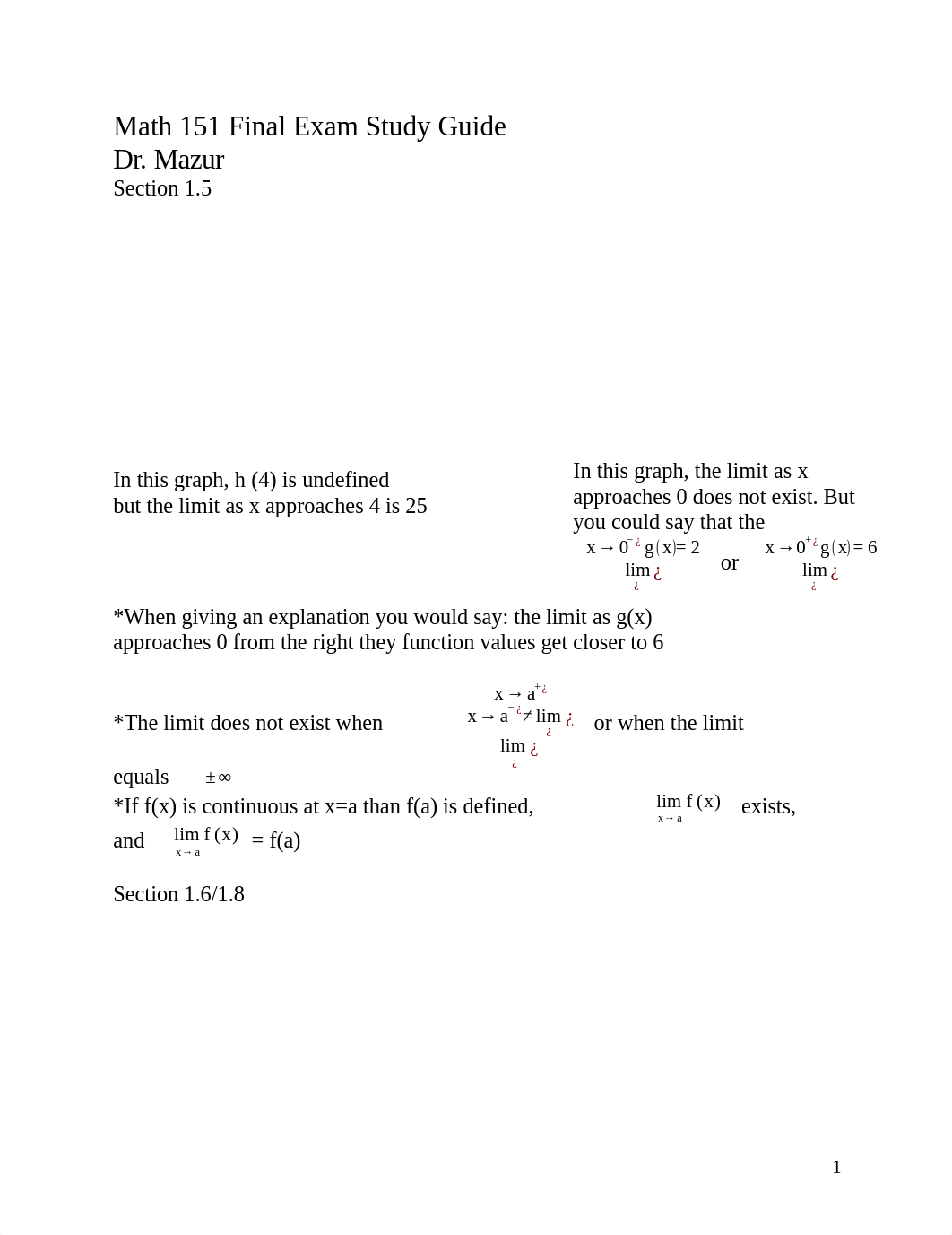 Math 151 Final Exam Study Guide.docx_dwjmu0y3x31_page1