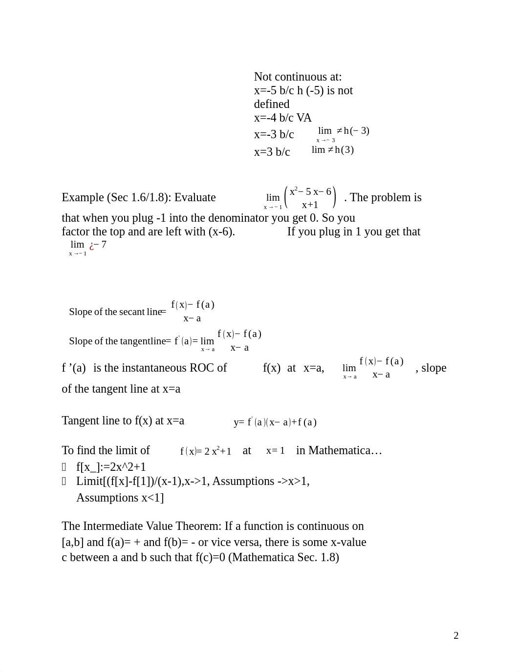 Math 151 Final Exam Study Guide.docx_dwjmu0y3x31_page2